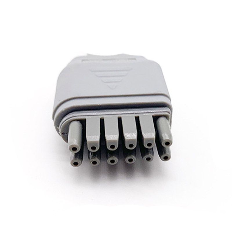 Compatible with Edan iT20 Telemetry System Lead Wires, Customized Electroencephalogram Physiotherapy Lead Wires