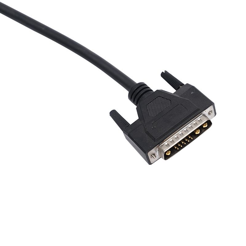 Custom High-Current Connection Cable - 7W2 Male-to-Female Adapter Cable, 20A Current + Signal Wire Harness