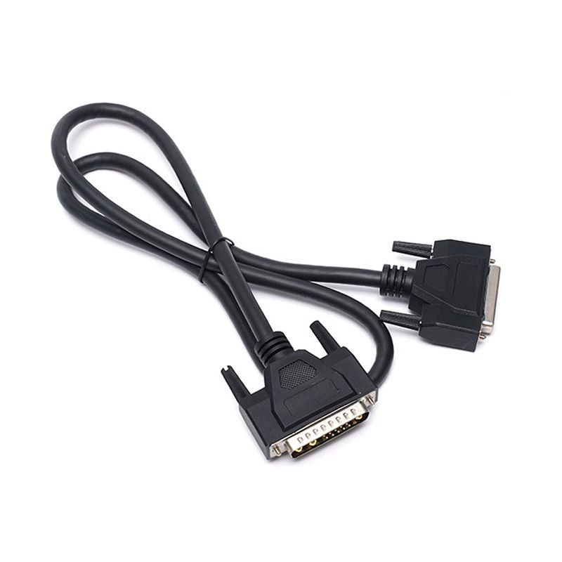 Custom High-Current Connection Cable - 7W2 Male-to-Female Adapter Cable, 20A Current + Signal Wire Harness