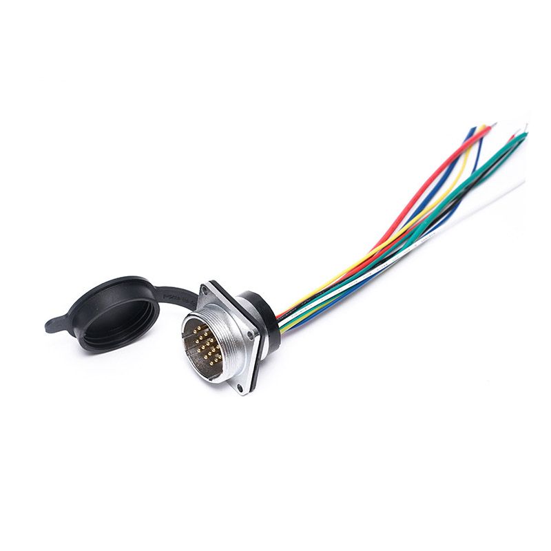 Custom Security Round Connector Wire Harness - M12 Aviation Connector, Waterproof Rating: IP68, Round Waterproof