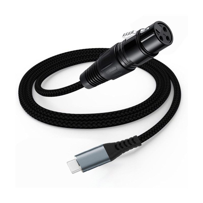 Type-c to 3.5mm Female Headphone Extension Cable - USBC to 3.5mm Audio Cable, Speaker Adapter Cable