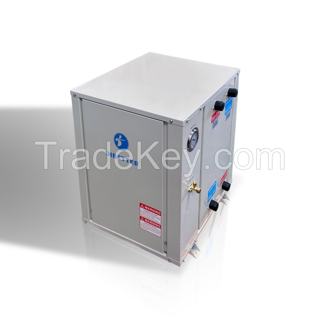4w, 6w, 8w, 12w Best Price Low Noise Household High Effective Heating Cooling R32 Eco-friendly Water / Ground Source Heat Pump Water Heater