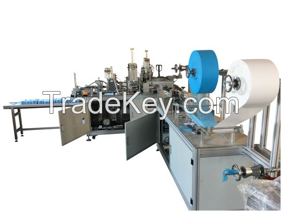 High Speed Price Auto Individually Single Dust Disposable Facial Flat Surgical 3ply Fully Automatic Face Mask Packing Machine