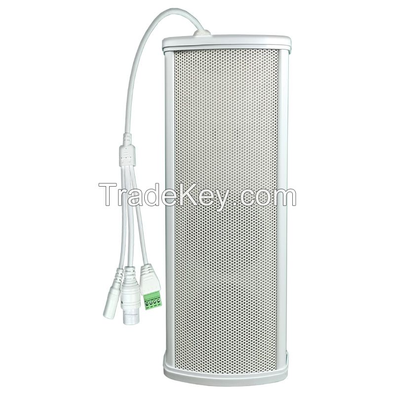 10W IP Speaker PA System Audio POE Waterproof Outdoor Speaker IP Column Speaker 