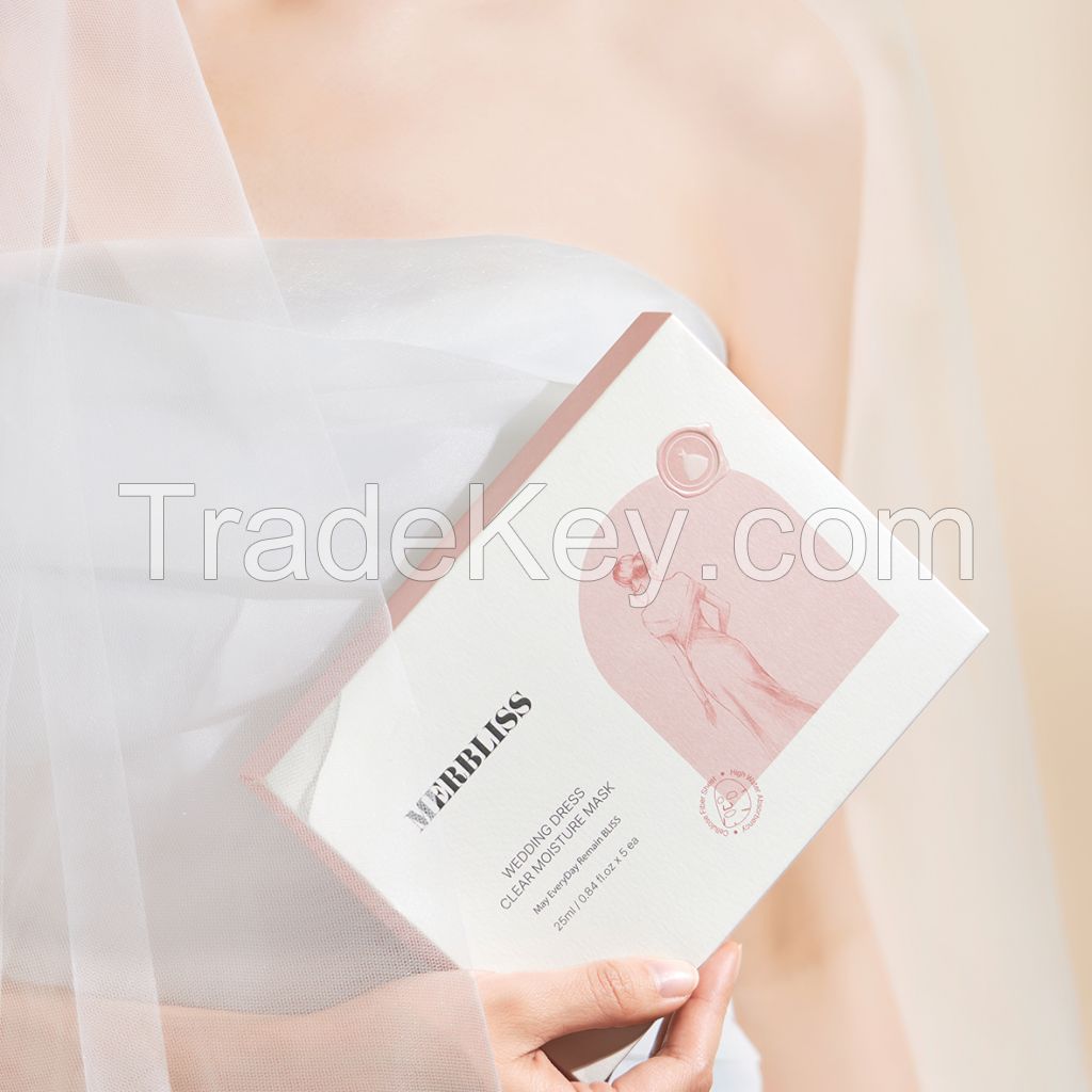 MERBLISS WEDDING DRESS CLEAR MOISTURE MASK 25ML*5pcs/box