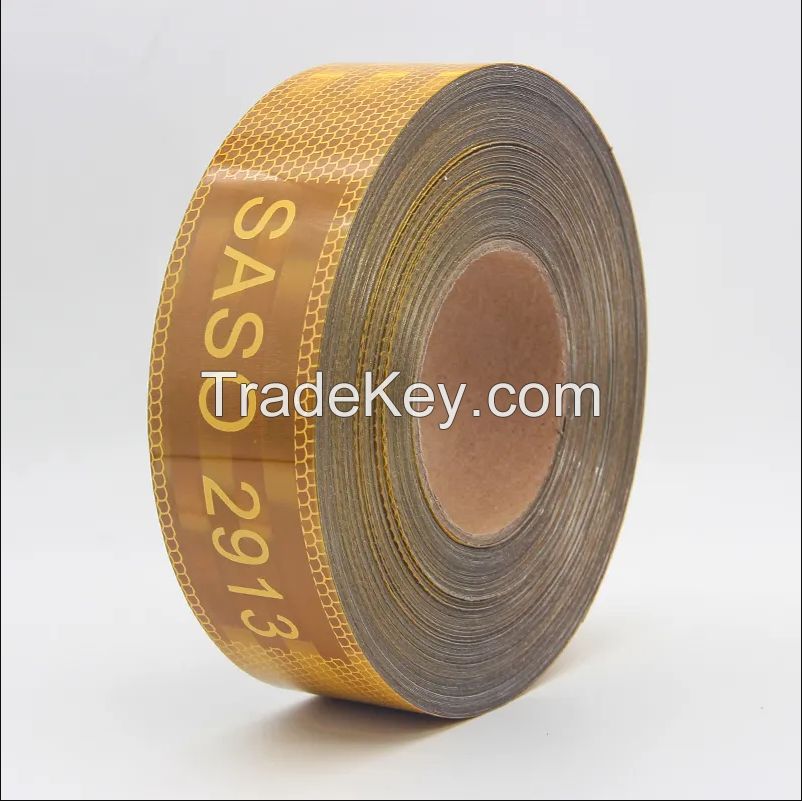 Standard Saudi Arabia SASO 2913 Reflective Sticker Tape for Truck Bumper Tapes