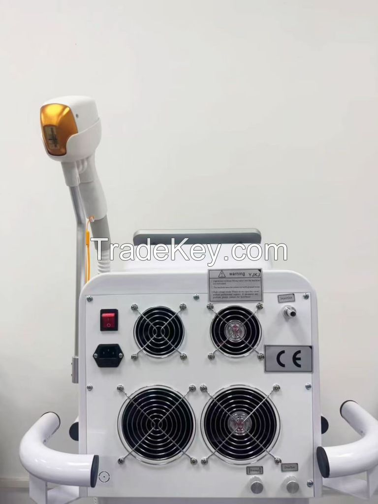 Laser Hair Removal Machine 755/808/1064nm Tri Wavelengths Diode Laser Hair Removal Machine