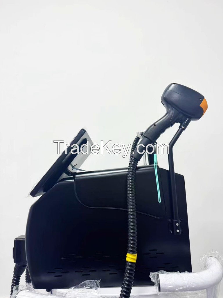 Newest 2 in 1 Nd Yag Laser Diode Device for Nevus and Tattoo Removal Remova Hair Equipment