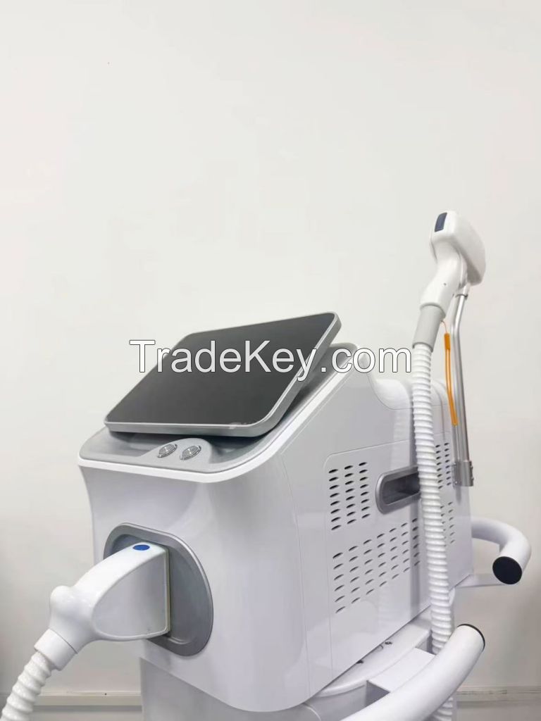 Laser Hair Removal Machine 755/808/1064nm Tri Wavelengths Diode Laser Hair Removal Machine