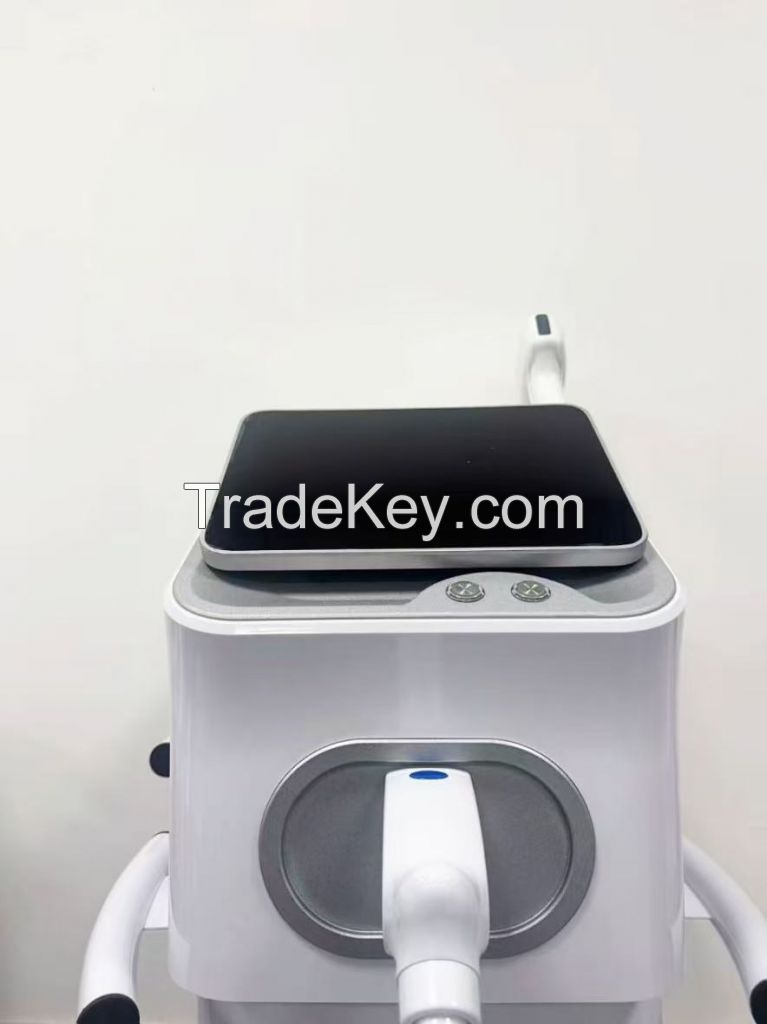 Laser Hair Removal Machine 755/808/1064nm Tri Wavelengths Diode Laser Hair Removal Machine