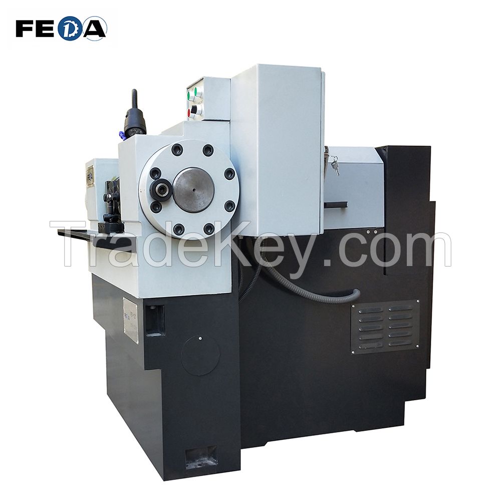FD-12T ball pin making machine high speed thread making machine automatic rebar thread rolling machine