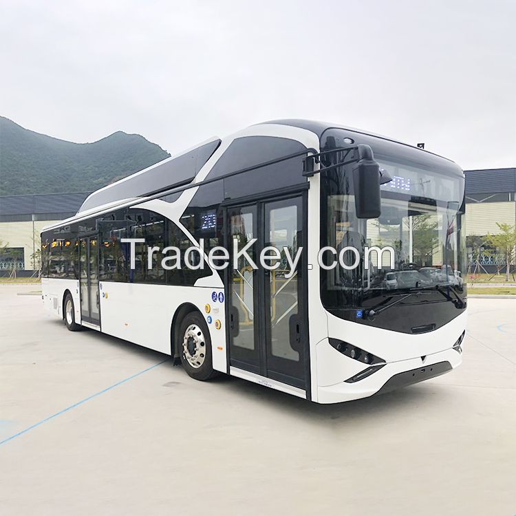 New Zero Emission High-Speed Diesel Bus 30+2+1 Seats 12M Pure Electric City Bus
