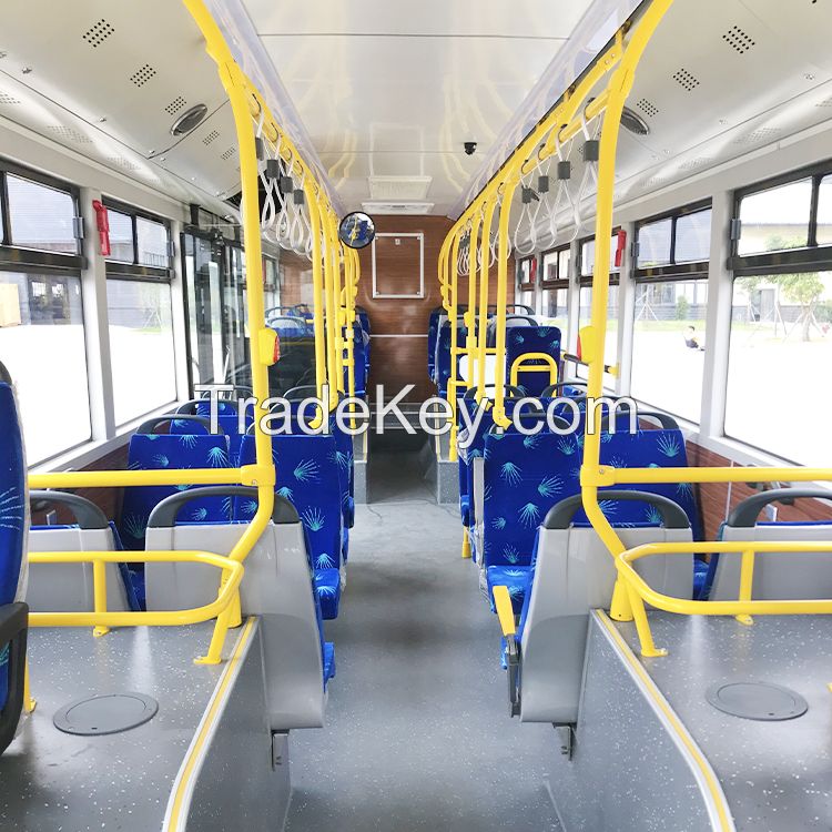 New Zero Emission High-Speed Diesel Bus 30+2+1 Seats 12M Pure Electric City Bus