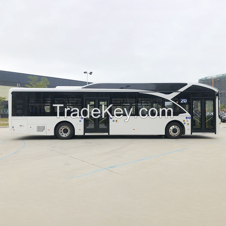New Zero Emission High-Speed Diesel Bus 30+2+1 Seats 12M Pure Electric City Bus