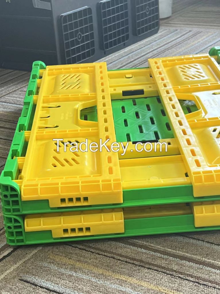 High Quality Logistic Folding Crate Box Fruit Collapsible Vegetable Plastic Crate