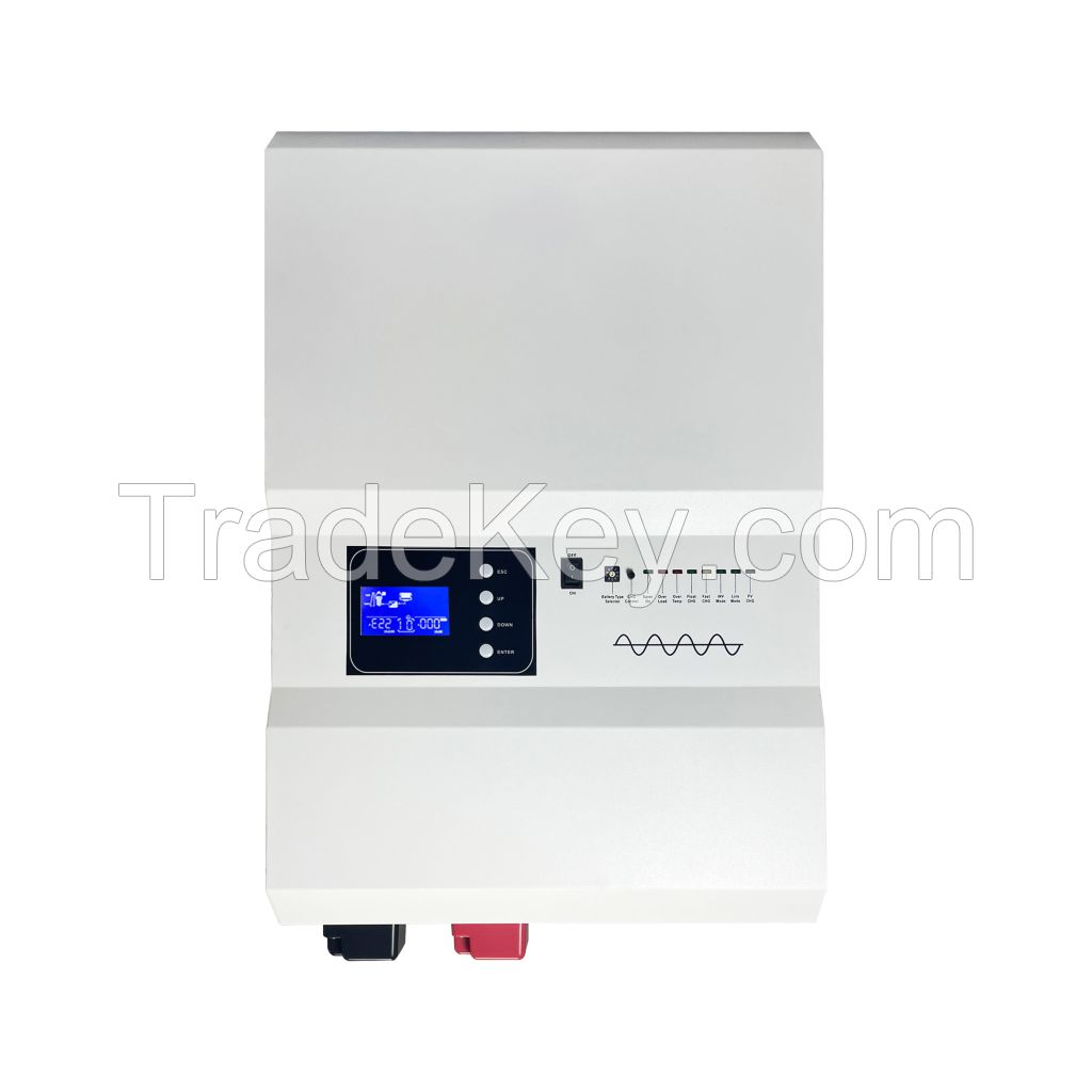 Low Frequency Hybrid Solar Inverter With MPPT Charger Controller Built-in 