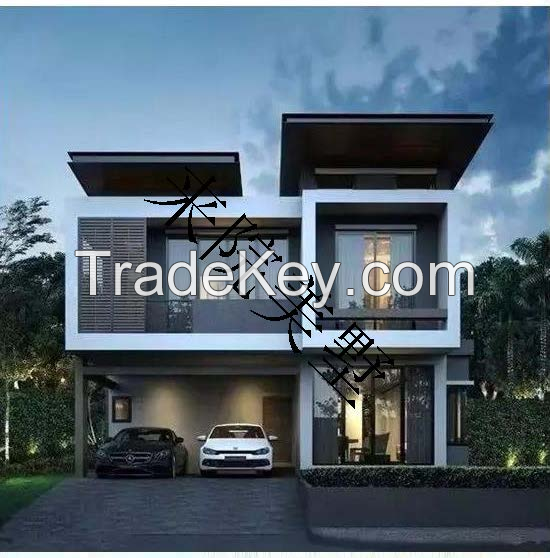 Steel Structure Residential Villa Building Design