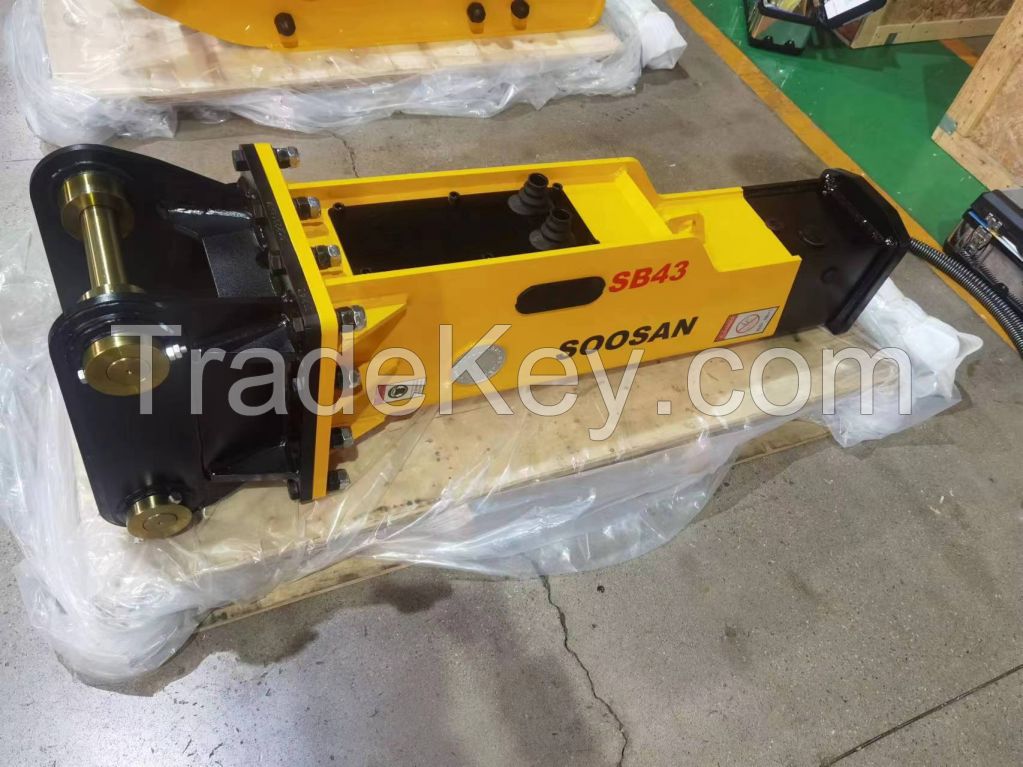 SB43 Soosan Hydraulic Breaker Mini Excavator Jack Hammer Hydraulic Rock Breaker