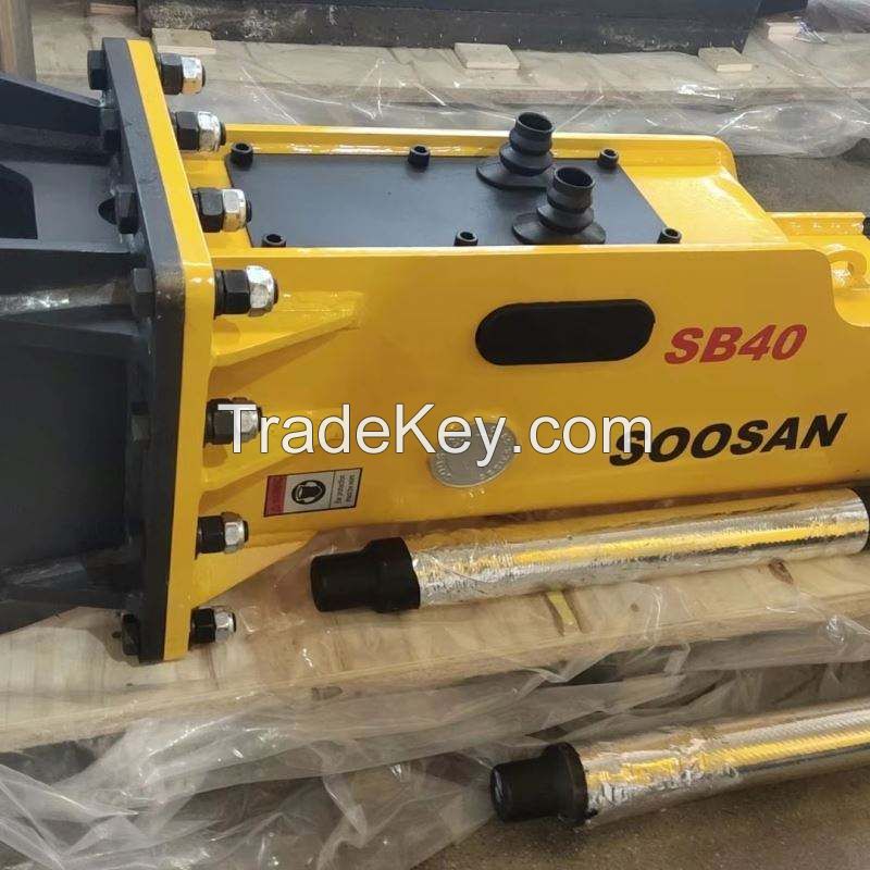 SOOSAN Hydraulic Breakers SB40 Rock Hammer for Mini Excavators