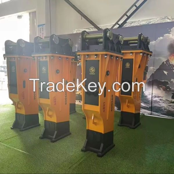 Sb140 Hydraulic Rock Breaker for Soosan Core Components Engine and Motor Martillo De Rocas Para Excavadora