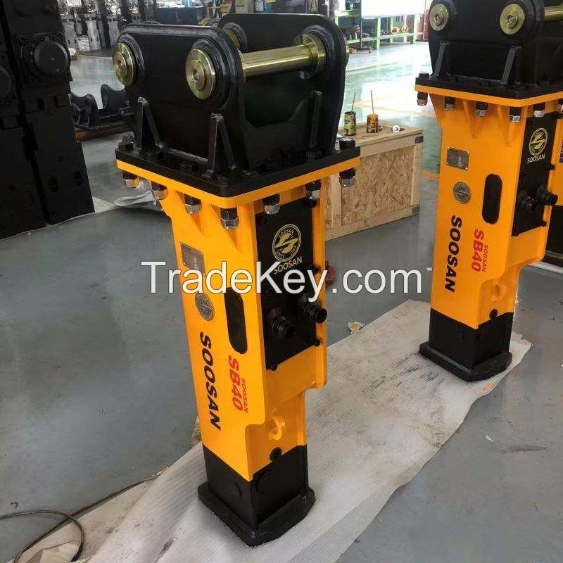 SOOSAN Hydraulic Breakers SB40 Rock Hammer for Mini Excavators