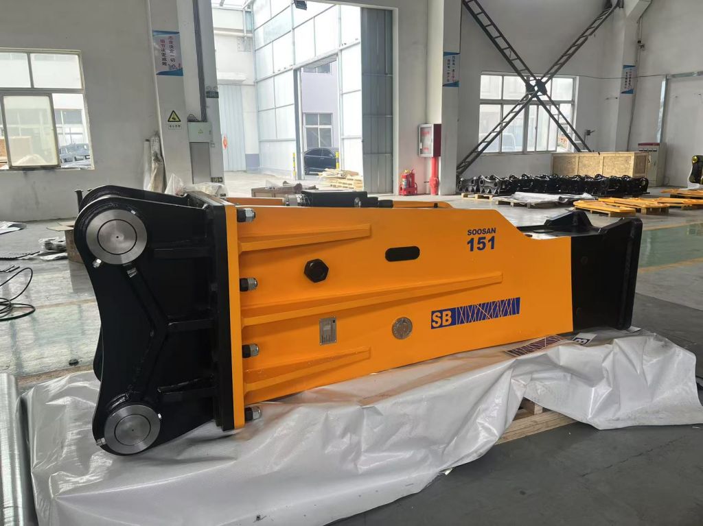2025 SOOSAN /Hydraulic Breaker  SB151 Box Type Silence for  Excavators with 30-45Tons Soosan Hammer for Demolition and Constructions