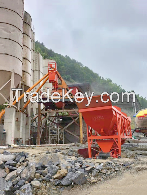 Stable performance weighing control system for batching plant