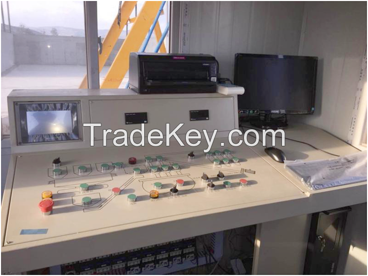 Stable performance weighing control system for batching plant