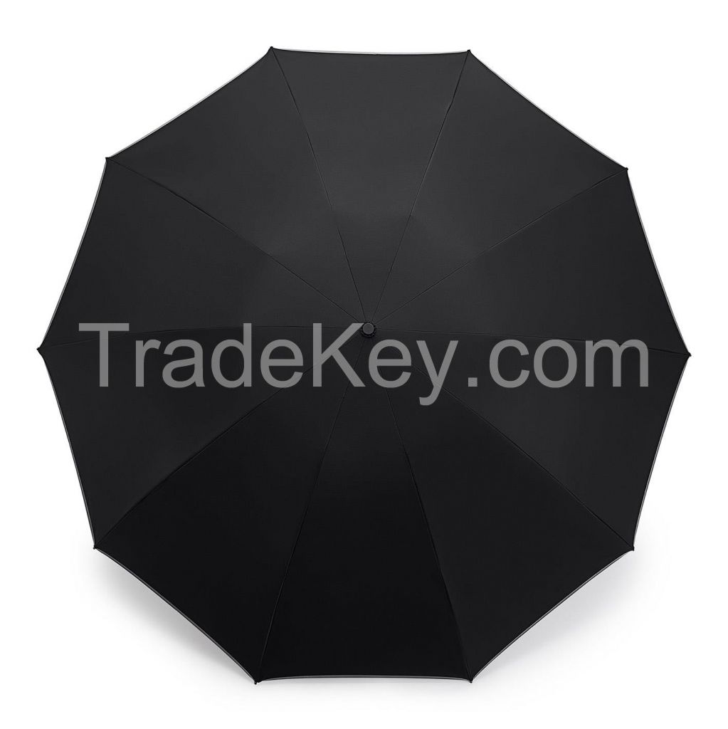  30 inch 3-Section fully autoamtic reverse umbrella 