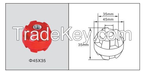 INSULATOR, STAND OFF INSULATOR, HEXAGONAL INSULATOR
