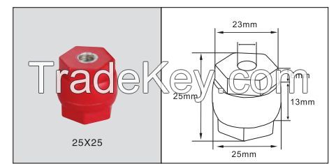 INSULATOR, STAND OFF INSULATOR, HEXAGONAL INSULATOR
