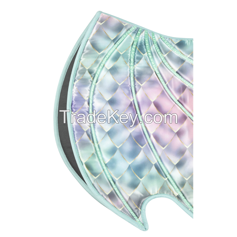 Saddle Pad Multi-Color Dragon Wings Set