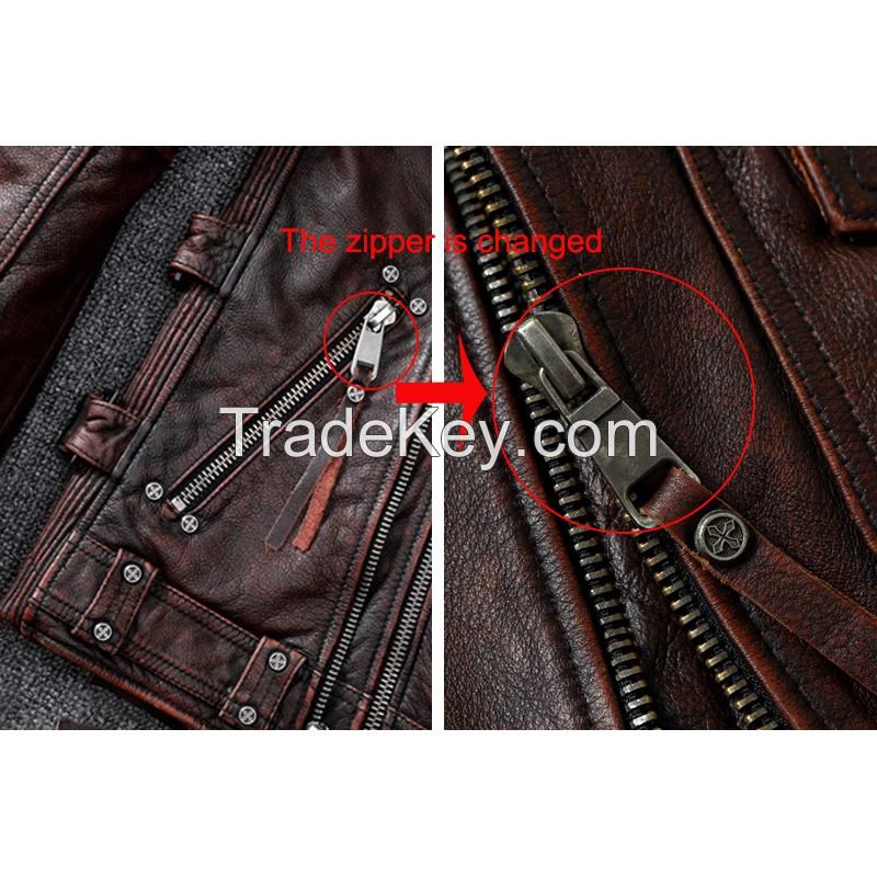 Leather Motorcycle Jacket for Men | Custom Jackets