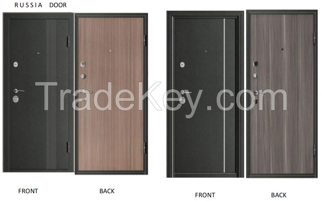 New Arrivals Modern Aluminum Wooden Door Room Solid Flush Bedroom Interior Modern Door Color Design Wood Door