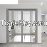 Exterior Aluminum Security Sliding Door with Glass