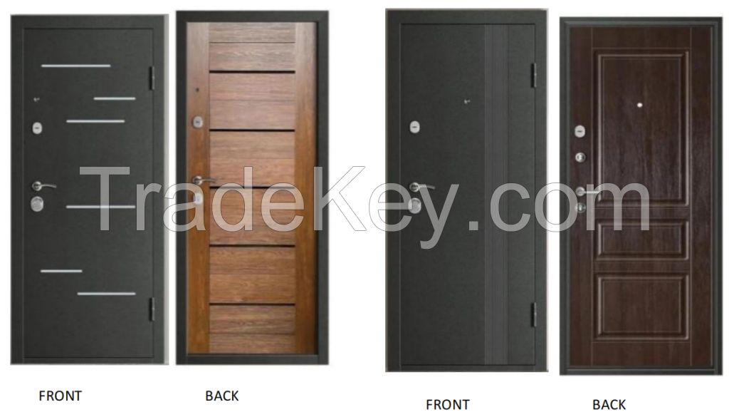 New Arrivals Modern Aluminum Wooden Door Room Solid Flush Bedroom Interior Modern Door Color Design Wood Door