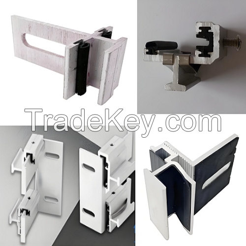 Clay panel curtain wall