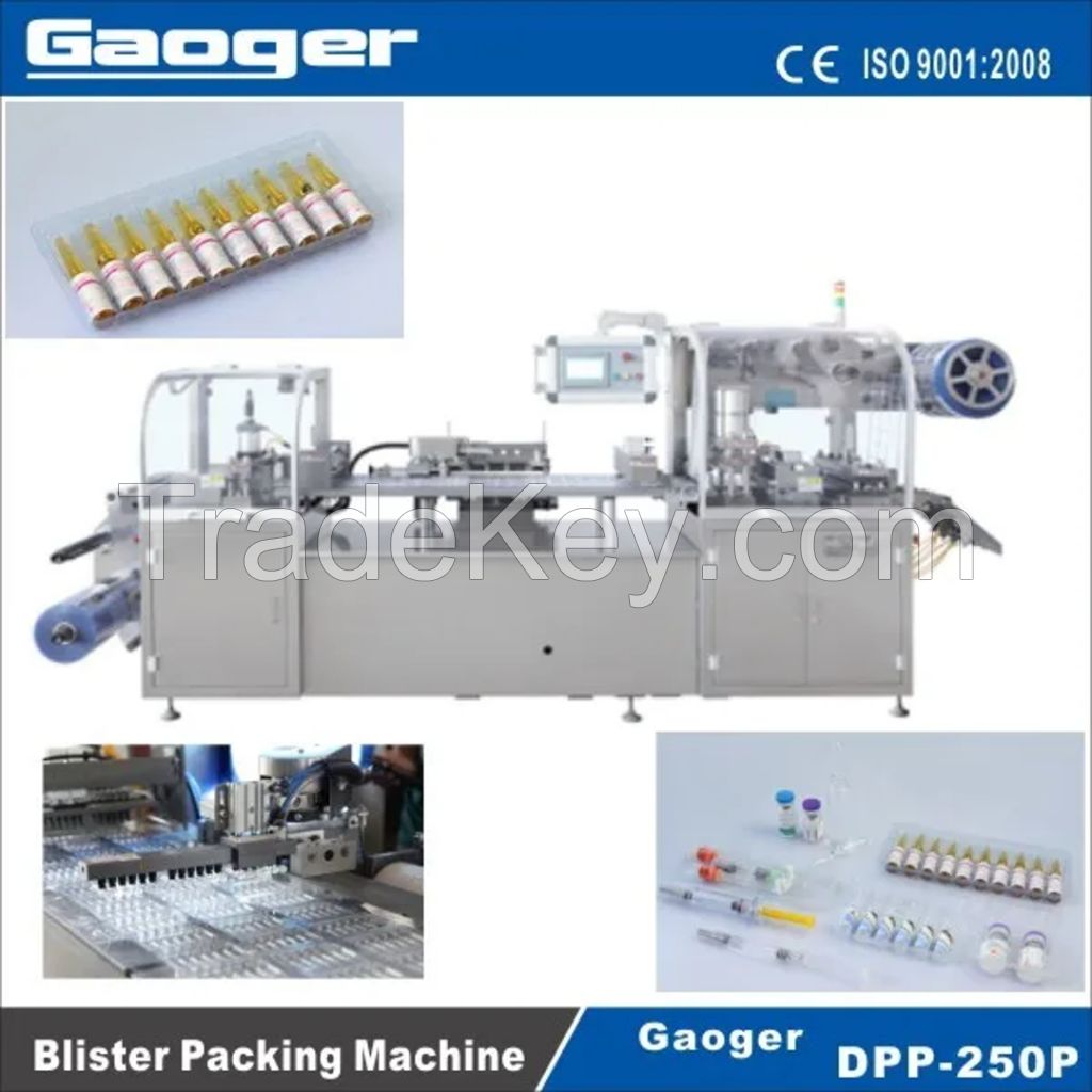 DPP-350P Automatic Pre-filled Syringe Ampoule/ Viasl /bottleBlister  Packing Machine