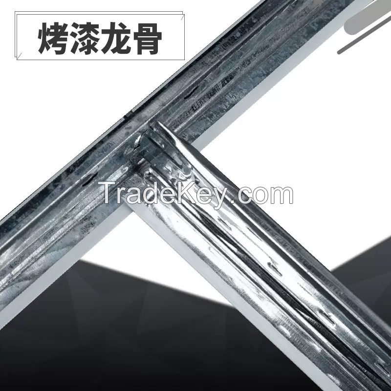 pre-paint light weight steel keel gypsum board celing installing keel T-grid