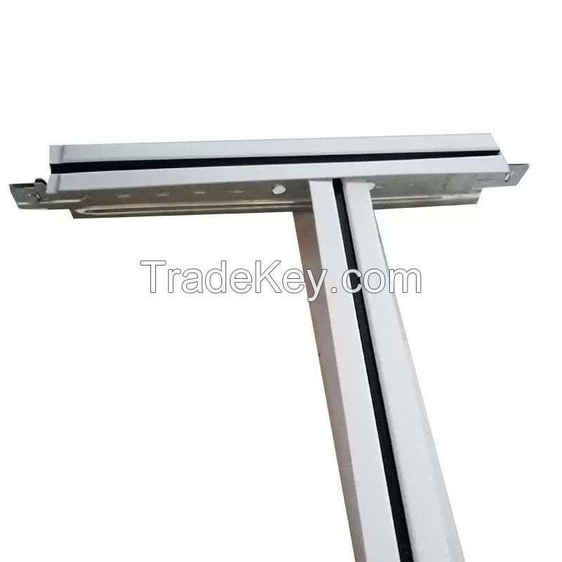 pre-paint light weight steel keel gypsum board celing installing keel T-grid