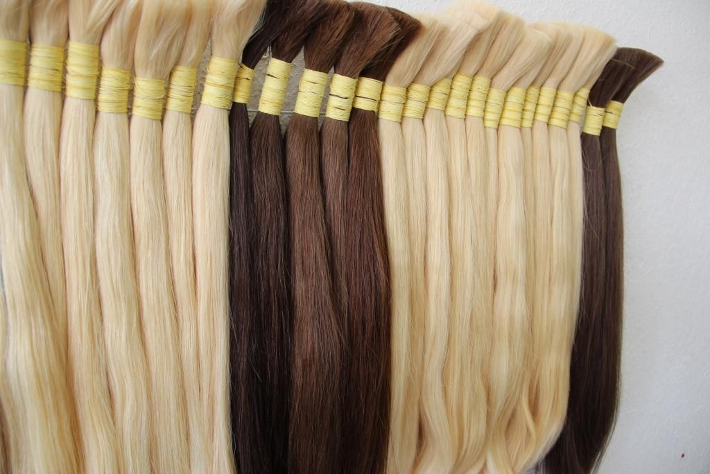 Blond & Colored Human Hair