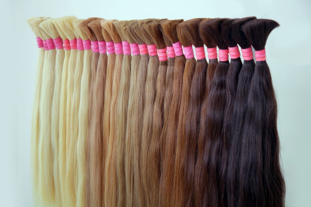 Colored Bulk Human Hair (#10 and #10B)