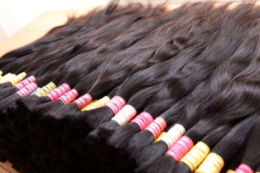 Raw Human Hair/Natural Virgin Human hair from Uzbekistan