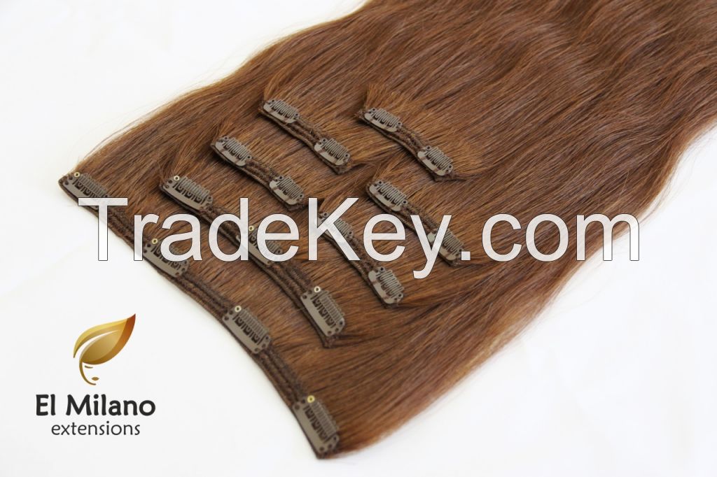 UZBEK HUMAN HAIR  - CLIP IN HAIR EXTENSIONS!!!