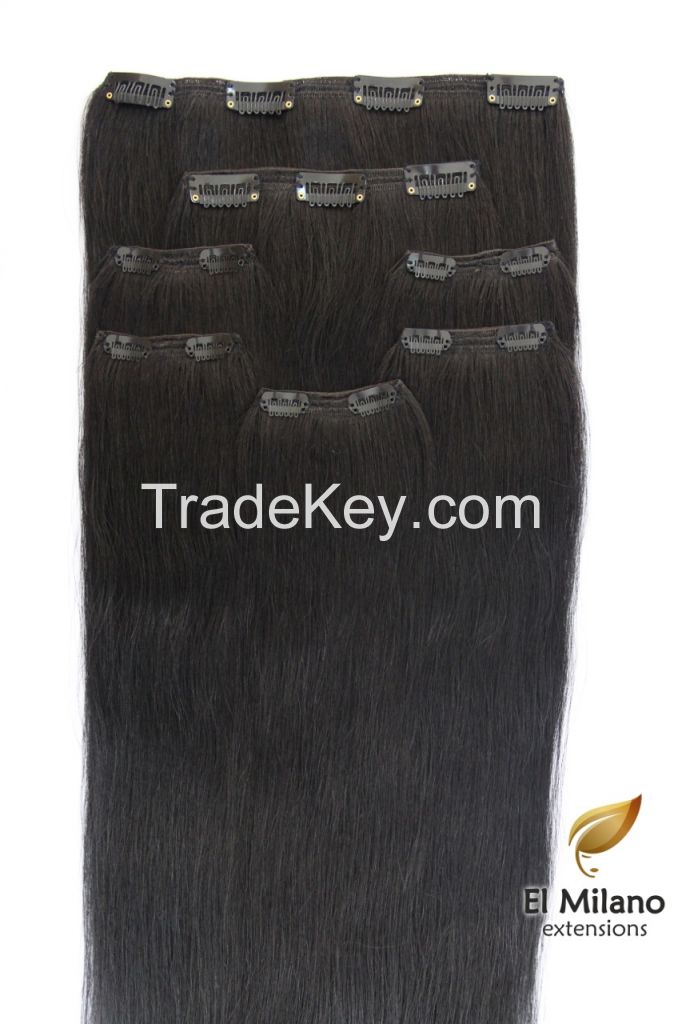 UZBEK HUMAN HAIR  - CLIP IN HAIR EXTENSIONS!!!