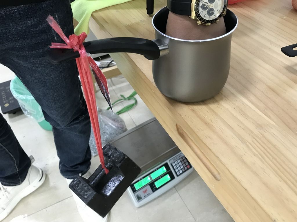 Fry Pan &amp; Milk Pot test Inspection third-party QC inspector final random Quality Control Service in China