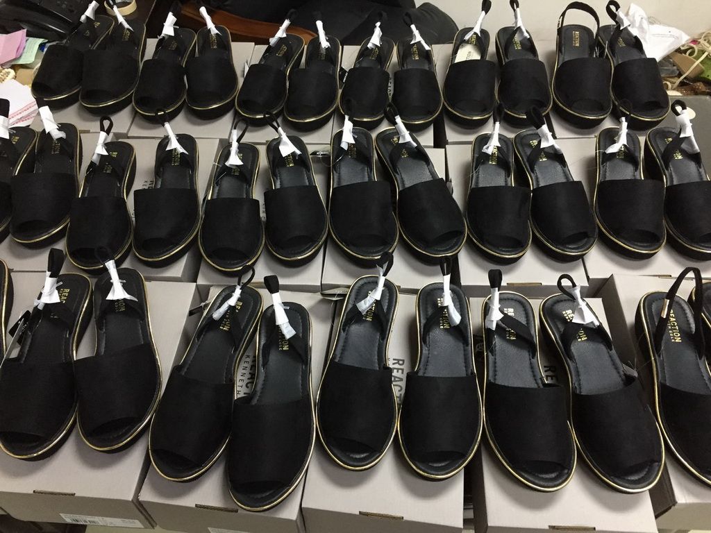 Lady's dance shoes test Inspection third-party QC inspector final random Quality Control Service in China