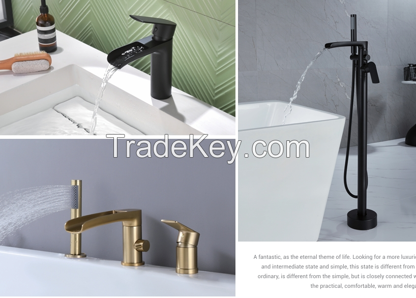Suite mixer series, Shower column set series