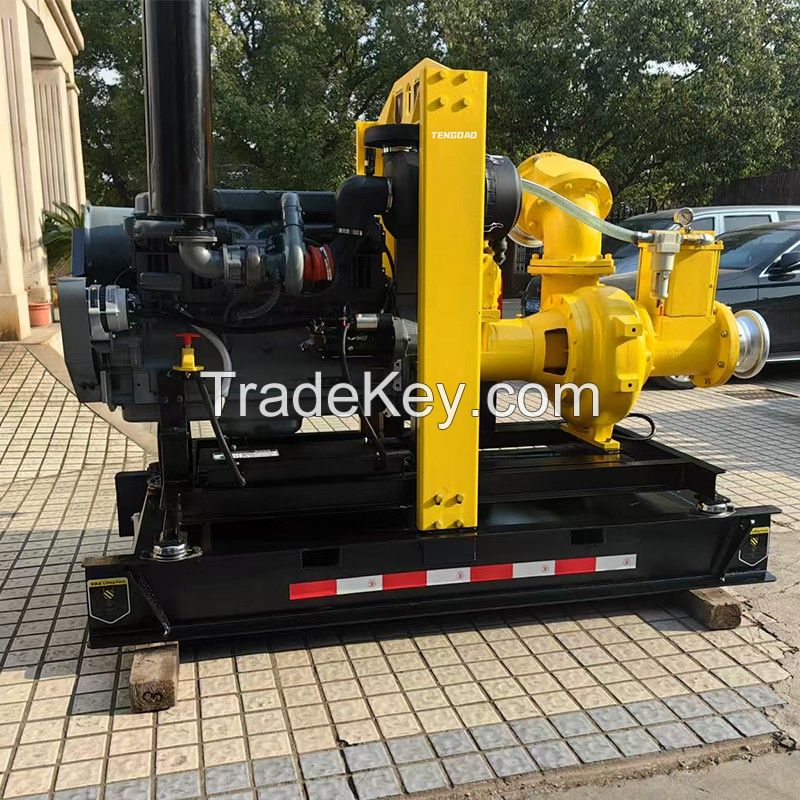Diesel Engine Vacuum Self-Priming Sewage Pump for Urban Use
