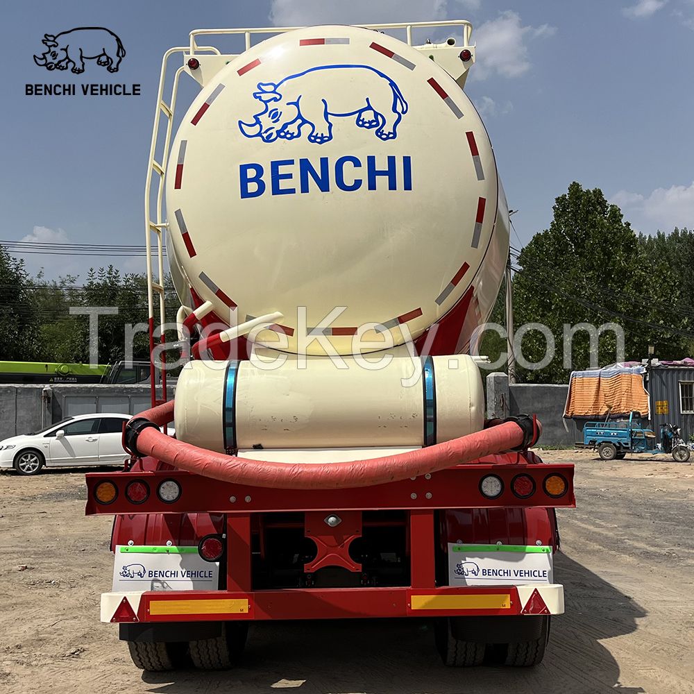 3 Axle Bulk Cement Tanker Trailer